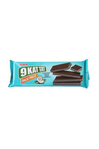 Ülker Fine Wafer with Coconut - 114 Gr