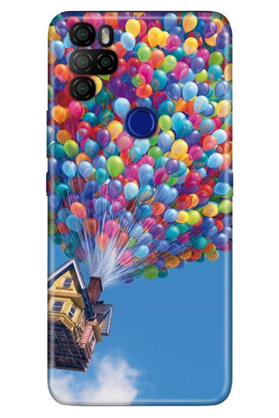 omix X300 X500 Compatible Case Tioserisi Illustrated Silicone Balloon House
