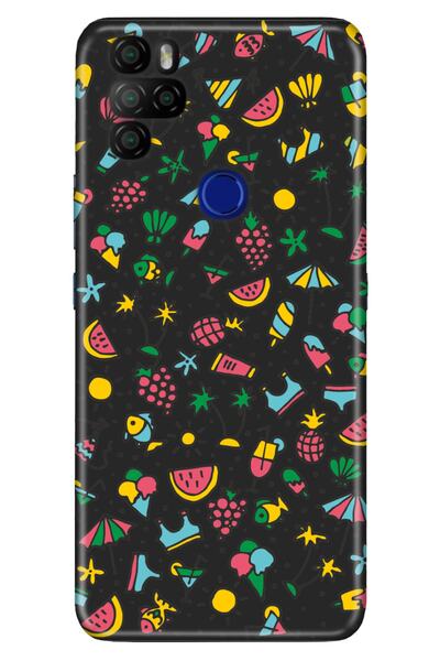 omix X300 X500 Compatible Case Tioserisi Illustrated Silicone Summer Time