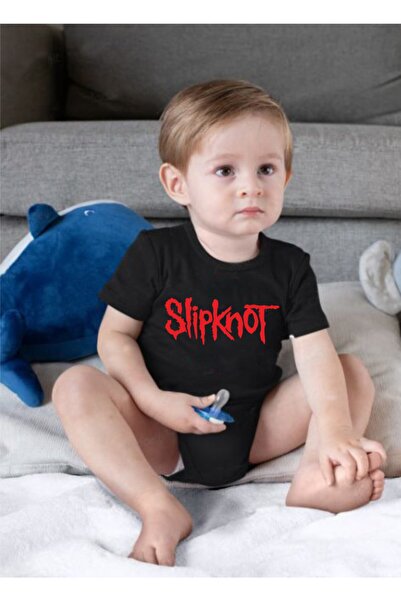 venüsdijital شعار Slipknot جسم الطفل Zıbın الأسود