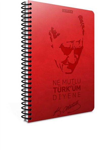Gıpta Ataturk SpHard Cover Def.17x24-120 Yp.square
