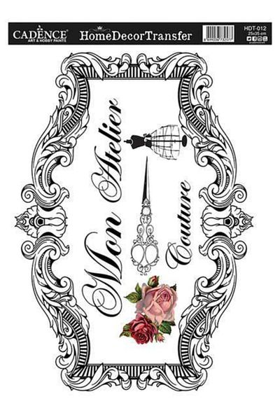 Cadence Home Decor Transfer 25x35 cm Hdt-012