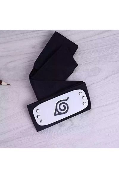 Köstebek Anime Naruto Uzamaki Cosplay Ninja Metal Head Hair Forehead Band Konoha Forehead Band