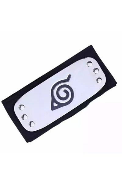 Köstebek Anime Naruto Uzamaki Cosplay Ninja Metal Head Hair Forehead Band Konoha Forehead Band
