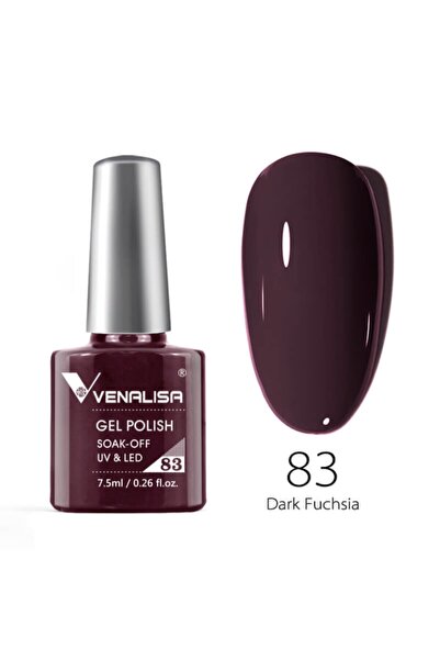 Venalisa 7.5 Ml Uv Led Kalıcı Oje Dark Fuchsia No.83