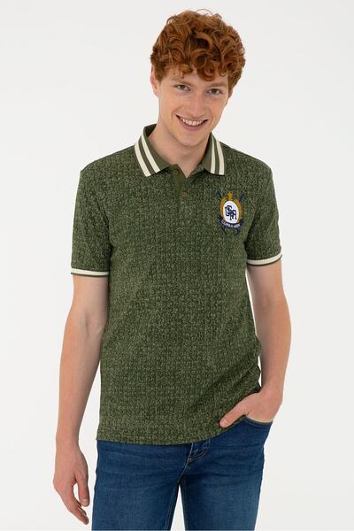 U.S. Polo Assn. Πράσινο ανδρικό μπλουζάκι