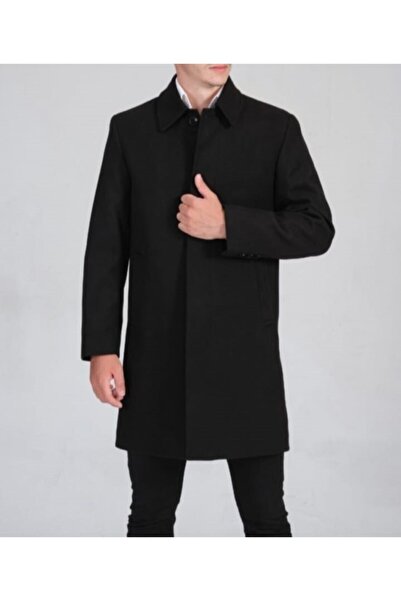 güncüoğlu Jumătate pardesiu pentru bărbați din cașmir cu guler pentru bebeluși
