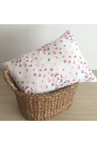 Lief Home %100 Pamuklu Müslin Bebek Yastık Kılıfı | 35x45 ( 1 Adet )