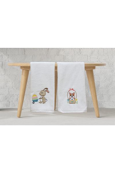 Lucy and Home Σετ Πετσέτες Κουζίνας Velvet 2 τεμαχίων 40x65 εκ