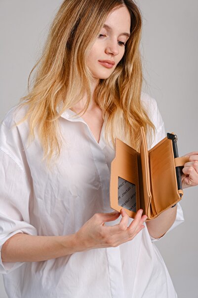 Just Polo Embossed Printed Vegan Card Holder Wallet - 20 Card Capacity, Zipper, Rc09