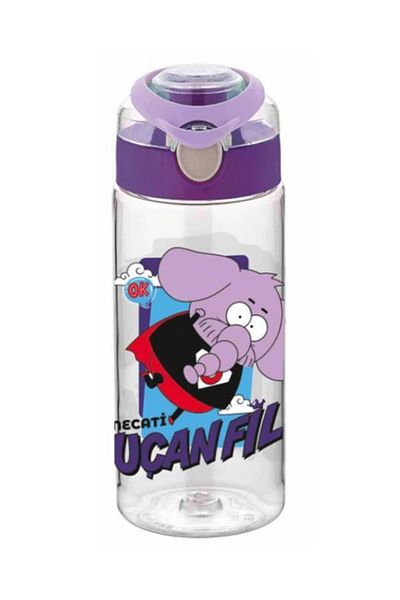 Gıpta Kral Şakir - Flying Elephant - Buttoned Purple Water Bottle222028