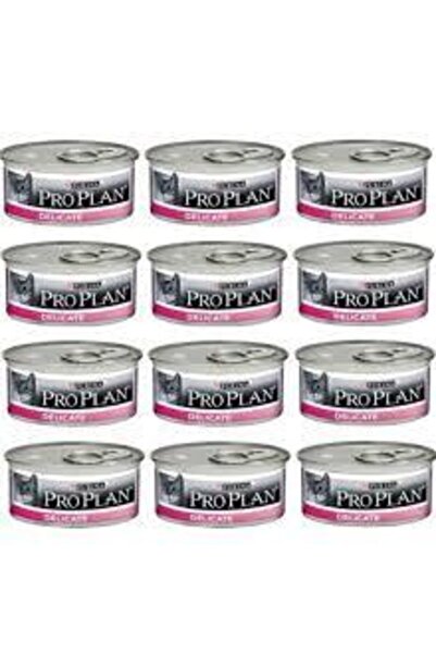 Pro Plan Pro Plan Delicate Hindi Etli Yetişkin Yaş Kedi Konservesi - 85 Gr(24...