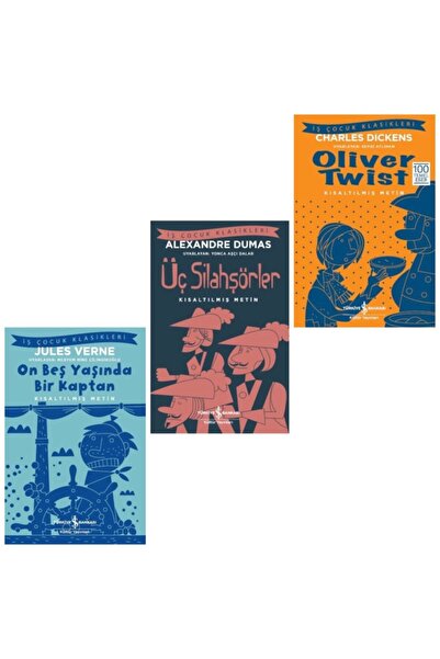 TÜRKİYE İŞ BANKASI KÜLTÜR YAYINLARI On Beş Yaşında Bir Kaptan Üç SilahşörlerO...