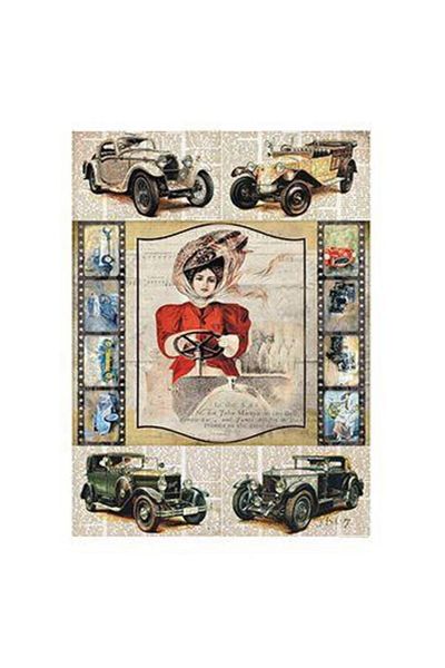 Cadence Brass Decopage Paper Model 209