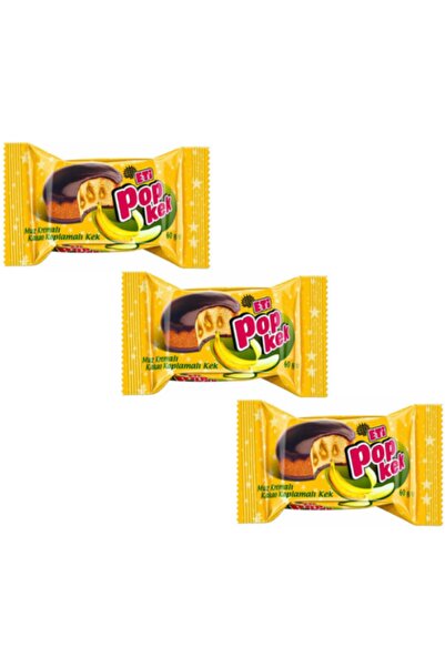 Eti Popkek Muzlu 60 Gr. X 3 Adet