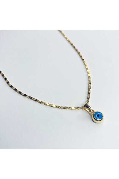 Le Petite Lalique Ince Zincir Nazar Boncuğu Kolye