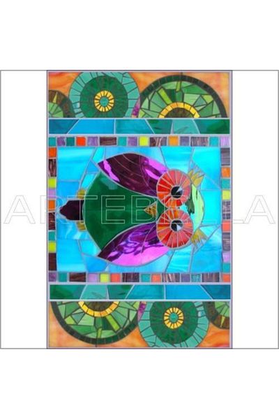 Artebella 1571k Μωσαϊκό Μεταφορά 23x34 εκ