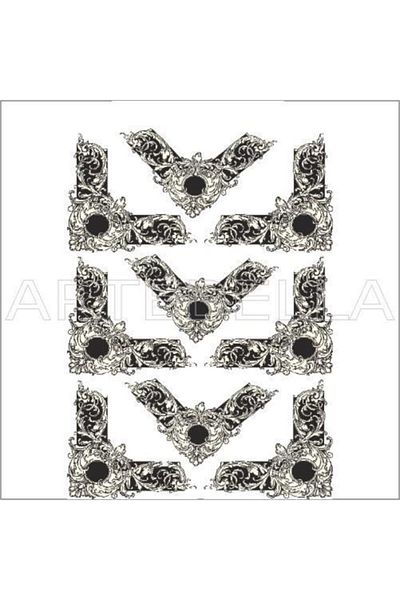 Artebella 1763k Δαντέλα Μεταφορά 23x34 εκ