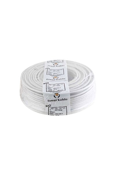Tamer Elektrik Öznur 2x1,5 Mm Nvv (NYM) Kablo Antigron 100 Metre