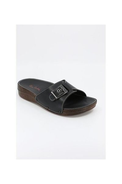 Pierre Cardin 6784 Daily Women's Black Slippers
