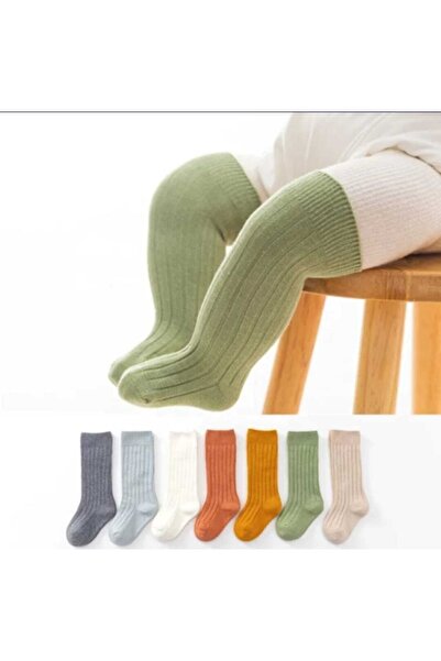 ÖZKARDEŞLER BABY Bebek Dizaltı Çorap 7 Li