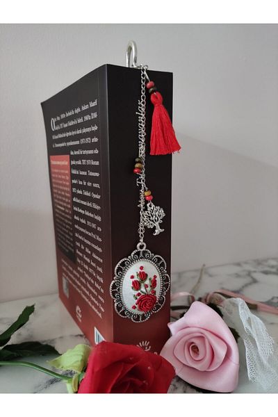adilstore Bookmark Brazilian Embroidery Embroidered Bookmark