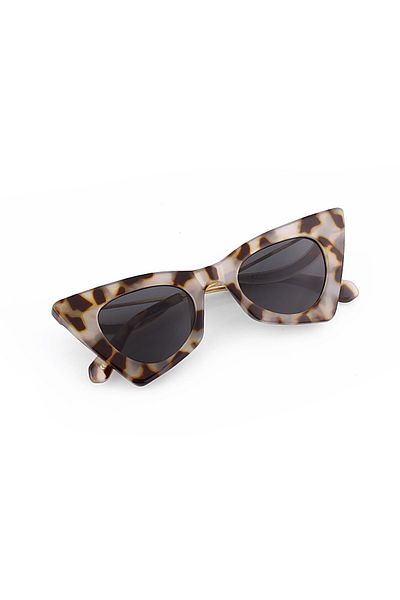 Angel Eyes Leopard Cat Eye Women's Sunglasses Yw-2101d