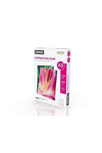 Daxi A5 Laminasyon Filmi 125 Micron 100'lü