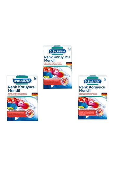 Dr.Beckmann Color Protective Wipes 3-Piece Deal Pack