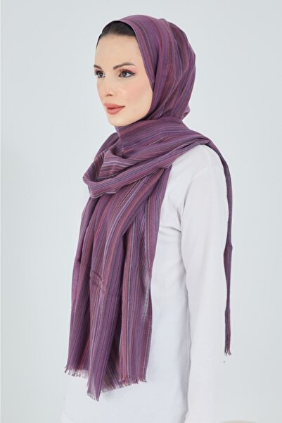 çiğdem eşarp Kendinden Desenli Şal