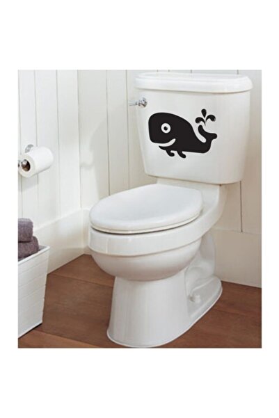 TSC Αυτοκόλλητο Whale Επικόλληση για Τουαλέτα WC Model1