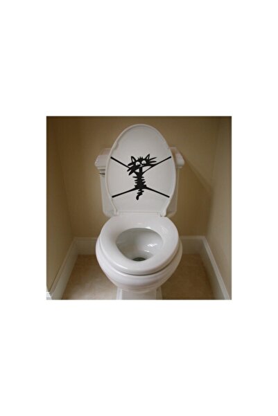 TSC Αυτοκόλλητο Cat Επικόλληση για Τουαλέτα WC Model4