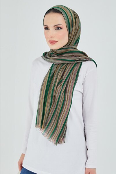 çiğdem eşarp Kendinden Desenli Şal