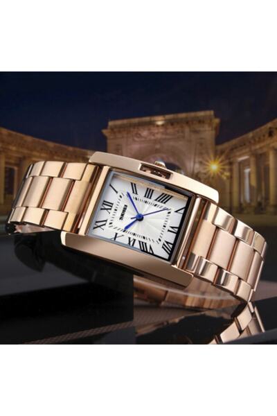 Skmei Yeni Tasarım Rose Gold Kadın Kol Saati Su Geçirmez