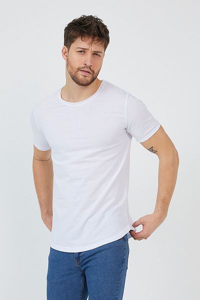 çerme New Season Oval Long Basic T-shirt