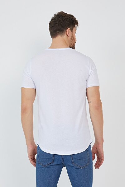 çerme New Season Oval Long Basic T-shirt
