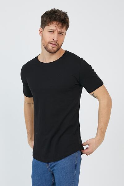 çerme New Season Oval Long Basic T-shirt