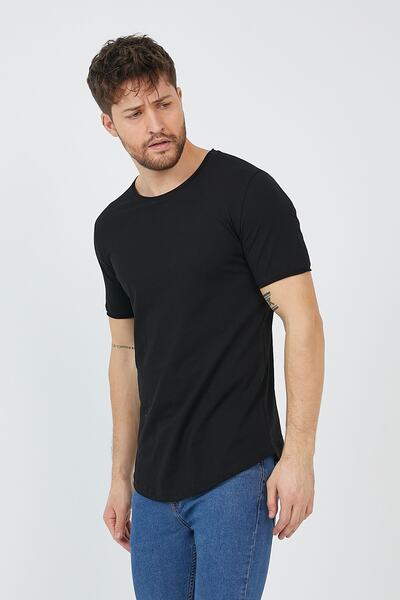 çerme New Season Oval Long Basic T-shirt