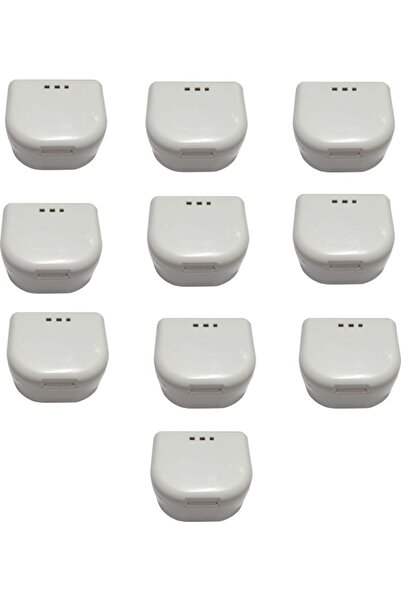 ALAVAN Protez Diş Saklama Kutusu 10 Adet