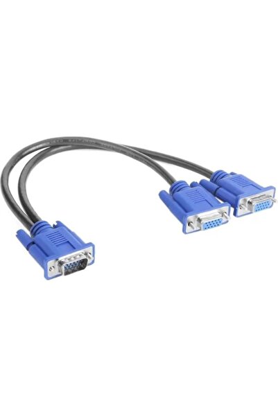 MOLIX Vga Y Kablo Vga Splitter Kablo 2 Li Vga Çoklayıcı Kablo Görüntü Çoklayıcı