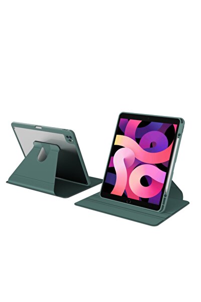 ZMOBILE Ipad Pro 12.9" 4.nesil 2020 Uyumlu Kılıf Simplism 360 Dönen Yatay Dik...