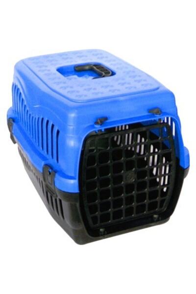 Apco Kedi Büyük Boy Taşıma Çantası Plastik Mavi Renk