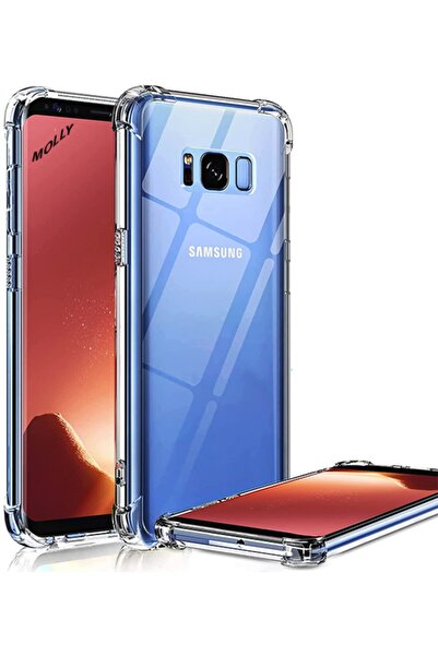 Molly Samsung Galaxy S8 Için Anti Şok Şeffaf Silikon Kılıf