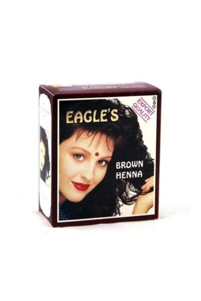Eagle Kahve Rengi Hint Kınası 6'lı Paket Brown Henna