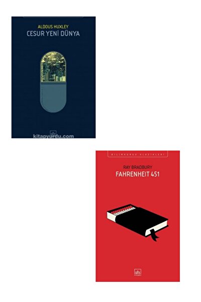 İthaki Yayınları Cesur Yeni Dünya / Fahrenheıt 451 - 2 Kitap Set