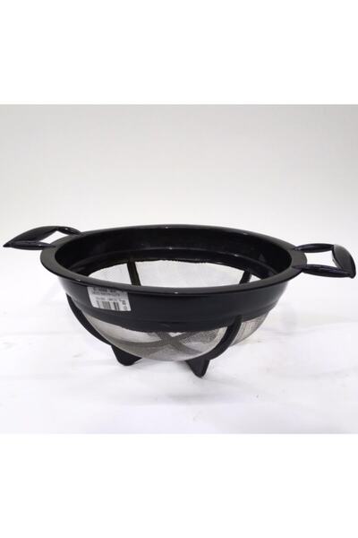 İstoç Türk 27cm Ayaklı Platin Makarna Süzgeci 304 Kalite Paslanmaz Tel Süzekl...