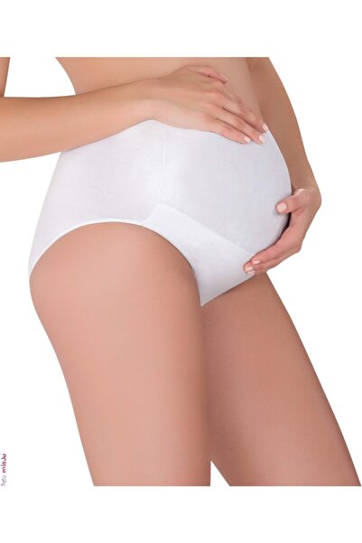 Taclife سراويل الأمومة البيضاء الناعمة للنساء
