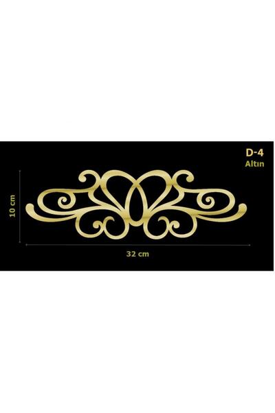 Kurtulan Lazer Tasarım Dekoratif Gold Aynalı Pleksi Mobilya Dolap Ve Duvar Süsü