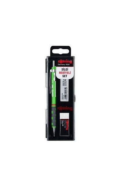 Rotring Tikky Versatil School Set Dark Green 0.7 /