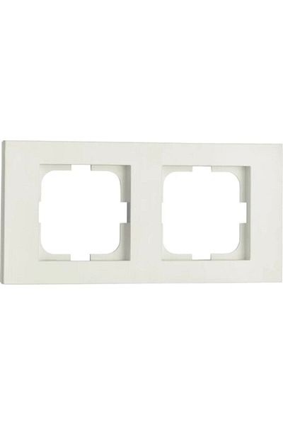 OVİVO Seldur Grano White Double Frame
